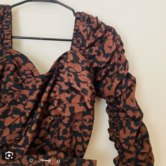 Nicholas leopard dress - size 6 - Picture 8 of 9